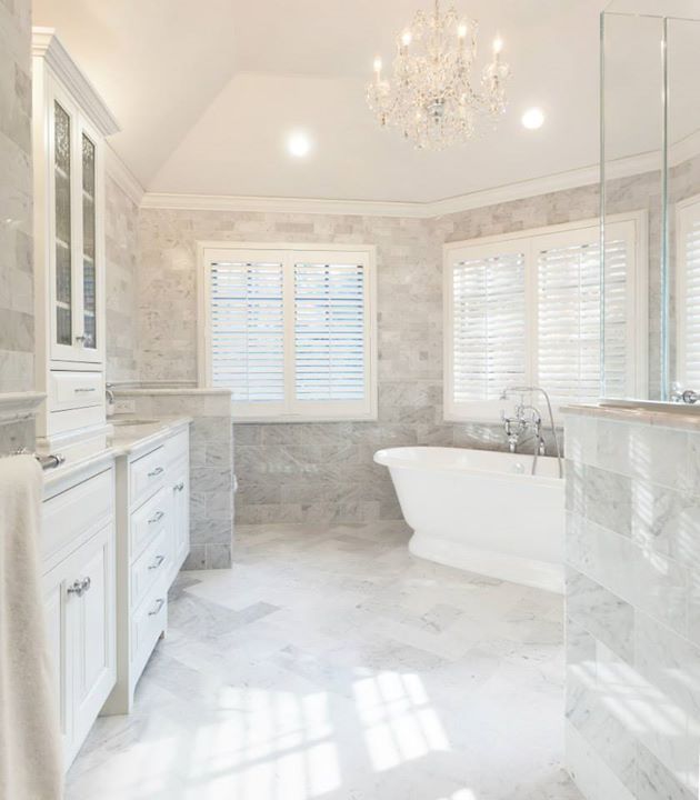 Timeless Elegance - Marble Master Bath Suite